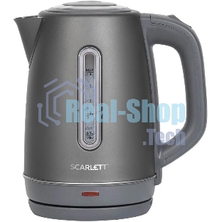 Чайник электрический Scarlett SC-EK21S42 1.8 л, 1800 Вт, графит корпус: пластик
