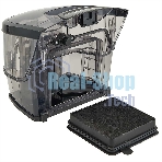 Пылесос Delta LUX DL-0836 черный с бирюзовым