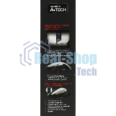Мышь проводная A4Tech Bloody W70 Max белый, 10000 dpi, USB, кнопки - 9