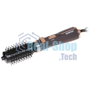 Фен-щётка Centek CT-2061 черный/золотистый, 1200 Вт, 50 мм