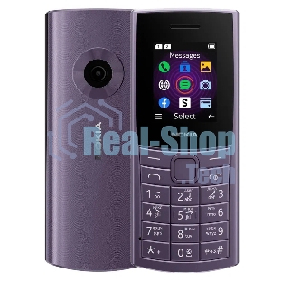 Мобильный телефон Nokia 110 4G TA-1543 DS EAC 48Mb фиолетовый