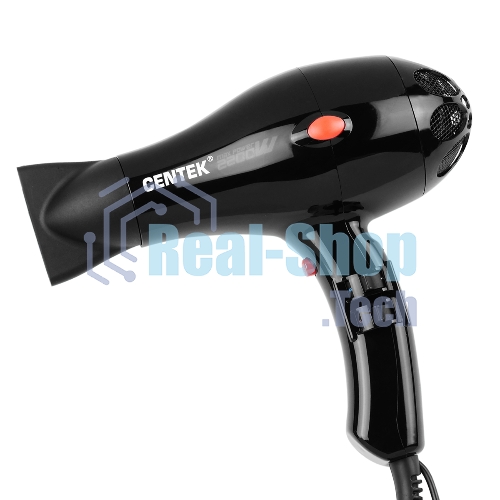 Фен Centek CT-2221 Professional черный, 2200 Вт