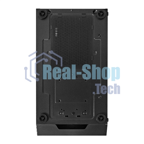 Компьютерный корпус Miditower ExeGate EVO-5001A-EVO800 (ATX, БП EVO800RGb с вент. 12 см, 2хUSB+1хUSB 3.0+HD Audio, черный, 3 вент.12см с RGb подсветкой, боковая панель - закаленное стекло)