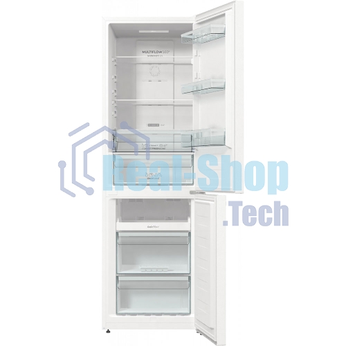 Холодильник Gorenje NRKP61EA2W4 белый двухкамерный 203/99л морозилка снизу, No Frost