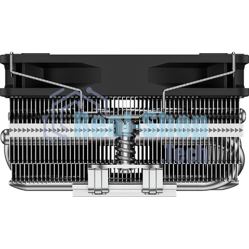 Устройство охлаждения (кулер) PcCooler RC400-53 Soc-AM5/AM4/1200/1700/1851 4-pin Al+Cu 130W Ret (RC400-XXNWXX-GL)