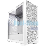 Компьютерный корпус PCCooler C3D510 WH ARGb, Tempered Glass Full Tower, White, TG, 0.7 SPCC, 3x120мм ARGb E-ATX, ATX, mATX, mITX 170/390/410мм 2x2.5