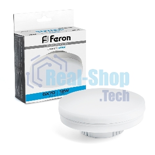 Лампа светодиодная Feron LB-471 LED 12вт GX70 дневной таблетка
