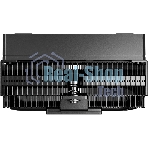 Кулер для процессора ID-COOLING IS-53-XT BLACK LGA1851/1700/1200/115X/AM5/AM4 низкопрофильный высота 53мм (24шт/кор, TDP 120W, PWM, 4 тепл.трубок/медная база, FAN 92мм, черный) BOX