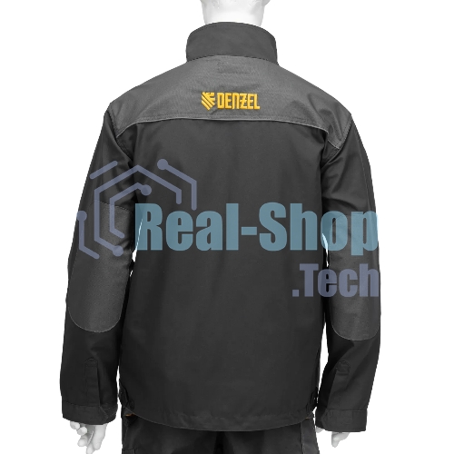 Куртка профессиональная рабочая Denzel 65% полиэстер 35% хлопок, XXL