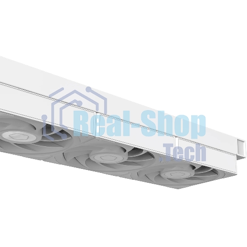 Система жидкостного охлаждения ID-Cooling FX360 LCD PE WHITE (Soc 1851/1700/1200/115X/AM5/AM4, 3x120мм fan, 2450rpm, 34.3 дБ, 350W, PWM 4-pin, Al+Cu) (FX360 LCD P