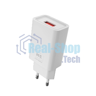 Сетевое зарядное устройство MORE CHOICE (4620202555694) NC07i СЗУ 1USB 2.0A, белый