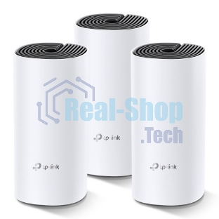 Бесшовный Mesh роутер TP-Link Deco M4 (DECO M4(3-PACK)) AC1200 10/100/1000BASE-TX (упак.:3шт)