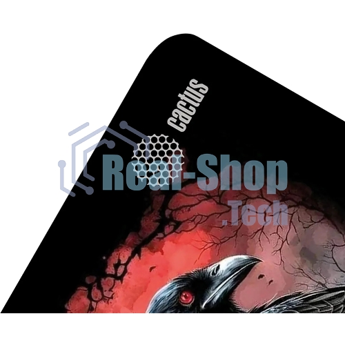 Коврик для мыши Cactus Raven 250x200x3мм (CS-MP-D14S)