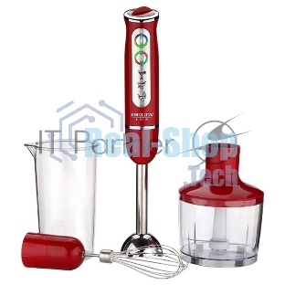 Блендер Delta Lux DL-7039B 800 Вт, красный