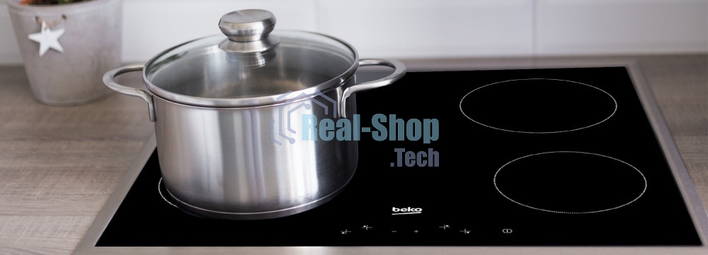 Электрическая варочная поверхность Beko HIC 64400 E, 4 конфорки, стеклокерамика, 6000 Вт