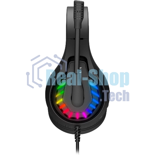 Гарнитура Bloody G230 чёрный, проводная, подсветка
