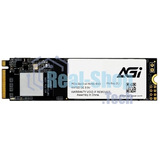 Накопитель SSD AGI AI298, 1Tb, PCIe 3.0 x4, M.2 2280, NVMe, R/W 2590/2050