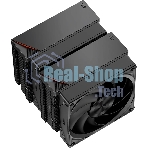 Устройство охлаждения (кулер) PcCooler RZ620 BK Soc-AM5/AM4/1151/1200/2066/1700 черный 4-pin 32dB Al+Cu 270W Ret (R7-Z622WBKNNX-GL)