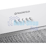 Вытяжка встраиваемая Maunfeld THAMES 601M белый, 60 см, 520 куб. м/ч, 45 дБ