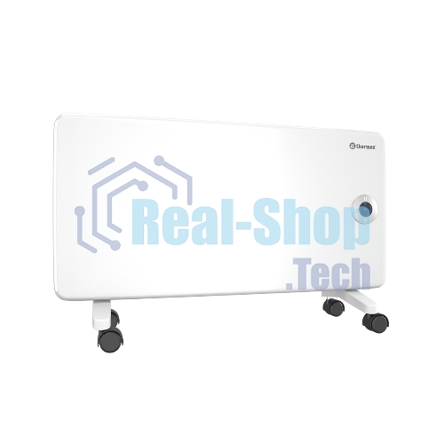 Конвектор электрический Thermex Frame 1500E белый, 1500 Вт, 20 м2, термостат, дисплей