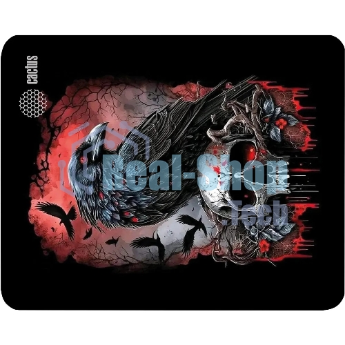 Коврик для мыши Cactus Raven 250x200x3мм (CS-MP-D14S)