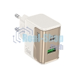 Сетевое зарядное устройство HOCO CS71A 1USB+1Type-C 3.0A PD20W+QC3.0 белый