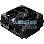 Кулер для процессора ID-COOLING IS-53-XT BLACK LGA1851/1700/1200/115X/AM5/AM4 низкопрофильный высота 53мм (24шт/кор, TDP 120W, PWM, 4 тепл.трубок/медная база, FAN 92мм, черный) BOX