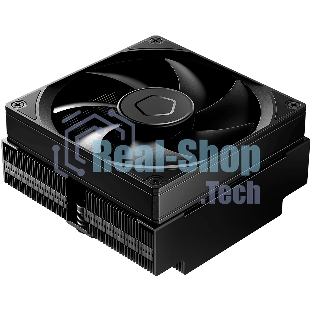 Кулер для процессора ID-COOLING IS-53-XT BLACK LGA1851/1700/1200/115X/AM5/AM4 низкопрофильный высота 53мм (24шт/кор, TDP 120W, PWM, 4 тепл.трубок/медная база, FAN 92мм, черный) BOX