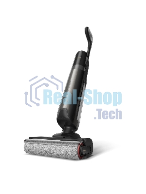 Пылесос вертикальный моющий Trouver K20 Flex Reach черный, питание от аккумулятора, 250 Вт, уборка влажная/сухая, пылесборник 0.6 л