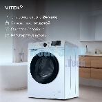 Стиральная машина Vitek VT-WME8203 класс: A+++ загр.фронтальная макс.:8кг белый инвертор
