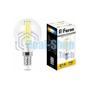 Лампа светодиодная Feron LB-52 7W 230V E14 2700K