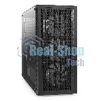 Компьютерный корпус Miditower ExeGate EVO-5001A-EVO800 (ATX, БП EVO800RGb с вент. 12 см, 2хUSB+1хUSB 3.0+HD Audio, черный, 3 вент.12см с RGb подсветкой, боковая панель - закаленное стекло)
