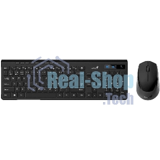 Комплект клавиатура+мышь Genius SlimStar 8230 беспроводной, USB + Bluetooth, 1000 DPI, чёрный