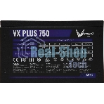 Блок питания Aerocool/Formula VX PLUS 750, 750Вт, 120мм, черный