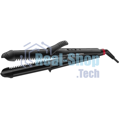 Щипцы для завивки волос Rowenta CF451LF0 черный, 32 мм, 200 °C, 2 режима