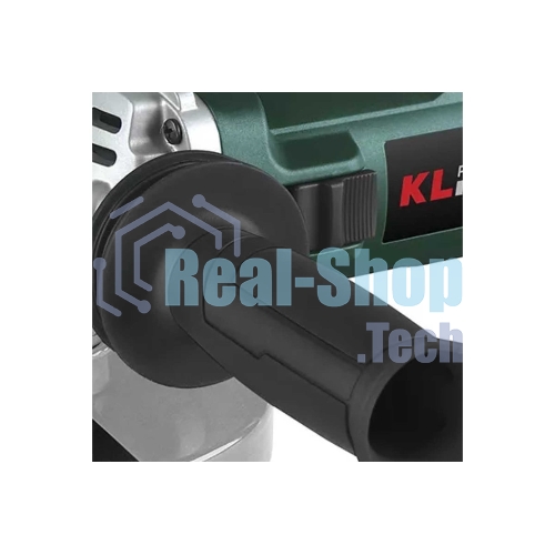 Угловая шлифовальная машина (болгарка) KLPRO KLAT11517 (Сеть, 1800 Вт, 125 мм, 11000 об/мин)
