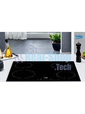 Электрическая варочная поверхность Beko HIC 64400 E, 4 конфорки, стеклокерамика, 6000 Вт