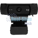 Веб-камера Logitech C920 1920x1080, 30 кадр/с, USB Type-A, микрофон (2 шт, шумоподавление), автоматическая фокусировка, автоосвещение, универсальное крепление