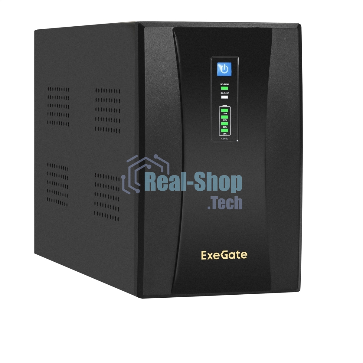Источник бесперебойного питания ExeGate EX292608RUS SpecialPro UNB-2000.LED.AVR.4C13.RJ.USB 2000VA/1200W, LED, AVR,4*C13, RJ45/11,USB, металлический корпус, черный