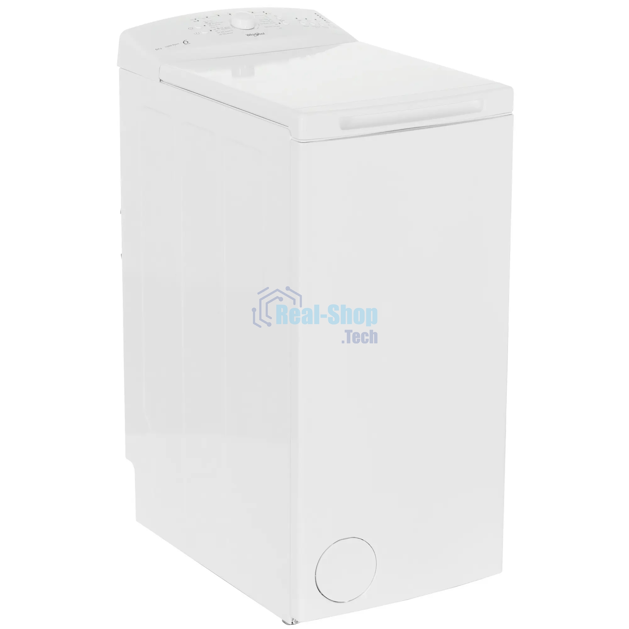 Стиральная машина Whirlpool TDLR 5040L EU/N белый, загрузка вертикальная 5 кг, 1000 об/мин, класс: С