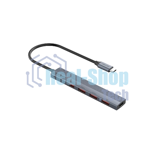 USB-концентратор Vention CKHHB, USB Type-C, USB/USB Type-C, USB