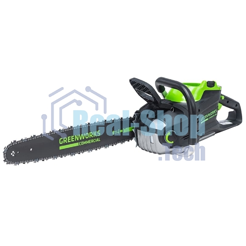 Цепная пила аккумуляторная GreenWorks GD82CS51, 82V, 51 см, бесщеточная, с 1хАКБ 5 Ач. и ЗУ (2008307UB)
