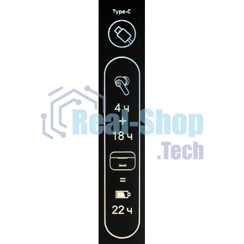 Наушники TWS A4Tech Bloody M30 черный, внутриканальные, Bluetooth