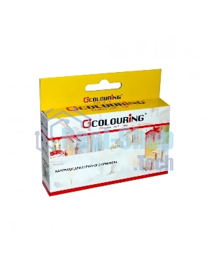 Картридж струйный Colouring CG-48140 черный водный для принтеров Epson Stylus Photo R200/R300/RX500
