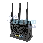 Маршрутизатор ASUS RT-BE86U, черный/красный, 90IG08W0-MO9A0V
