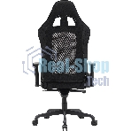 Кресло Cactus CS-CHR-MC04-BBK черный, экокожа