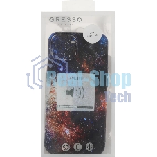 Чехол (клип-кейс) Gresso Meridian, для iPhone 13, черный gr17aaae8892