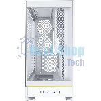Компьютерный корпус Montech HS02 белый без БП ATX 4x140мм 2xUSB 3.0 audio bott PSU