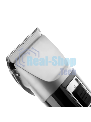 Машинка для стрижки BRAYER BR3402, LED-дисплей, 4 насад, турбо, титан. покр, регу. высоты лезвий