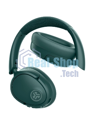 Гарнитура JLab JBuds Lux ANC Sage зелёный, беспроводная, Bluetooth/радиоканал/USB-C, ANC, до 40 ч (70 ч без ANC)
